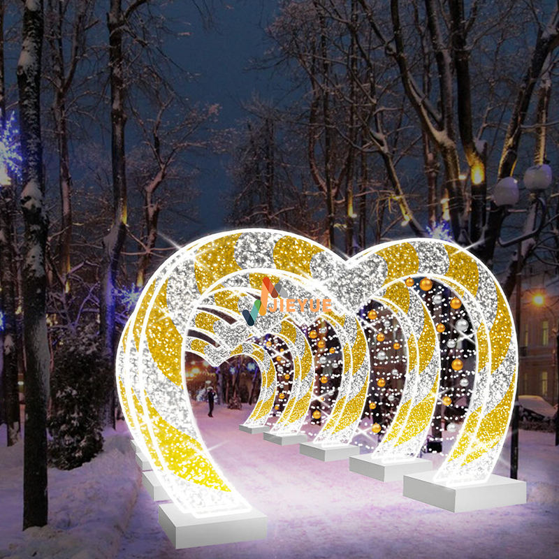 Customizable LED Corridor Light for Festival Decoration | Colorful IP65 Waterproof Light for Shopping Mall & Hotel New Year Display