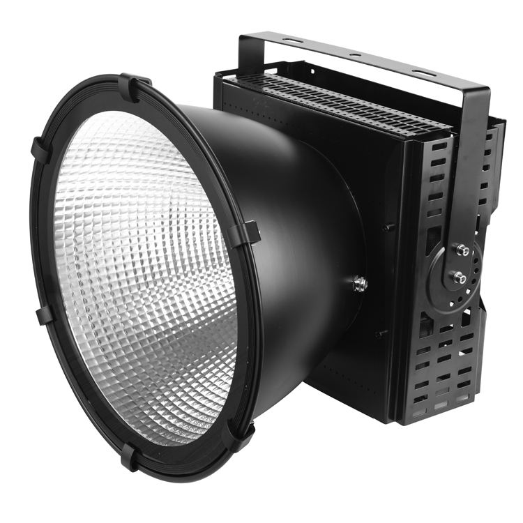 200000 Lumen 2000W LED Stadium Flood Light 220V | High Power Outdoor Sports Lighting for Football, Baseball & Crane Field Use