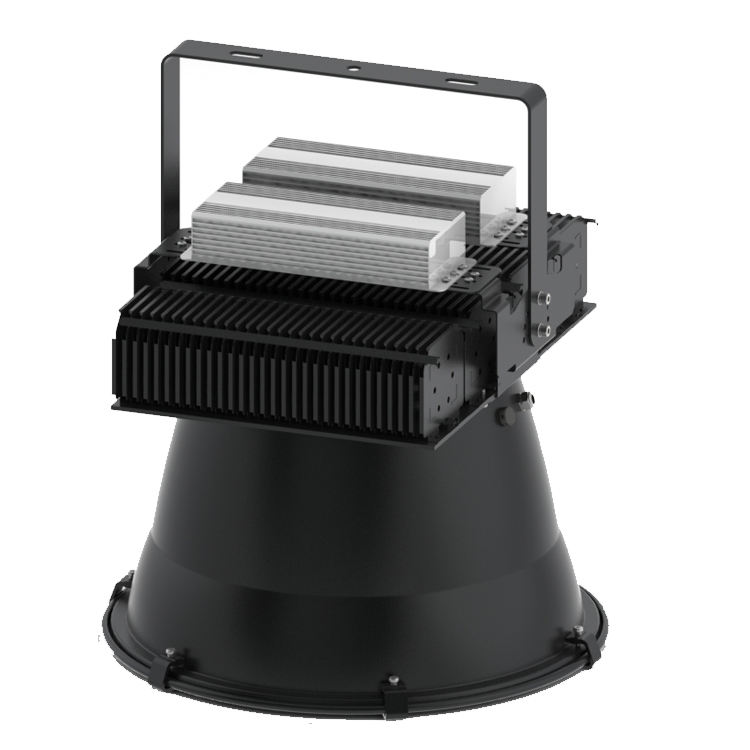 ORANGLES 200000 Lumen 2000W LED Stadium Flood Light 220V | High Power Outdoor Sports Lighting for Football, Baseball & Crane Field Use - detailed closeup view - illustrating benefits - Image 3 of 6 | created for all | Shop 200000 Lumen 2000W LED Stadium Flood Light 220V | High Power Outdoor Sports Lighting for Football, Baseball & Crane Field Use North Carolina | Free Shipping ORANGLES