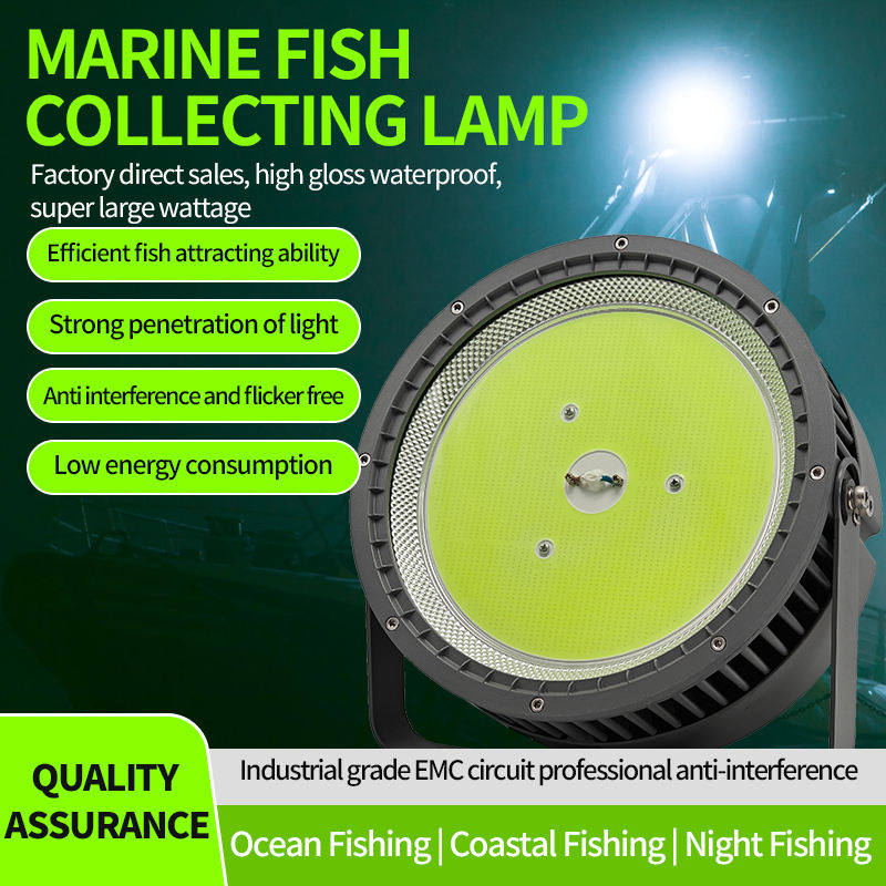ORANGLES 1500W Super Bright LED Fishing Lamp Ocean Marine Float Light | Cyan Green Squid & Tuna Attracting Boat Fishing Light - detailed closeup view - illustrating benefits - Image 3 of 6 | created for all | Shop 1500W Super Bright LED Fishing Lamp Ocean Marine Float Light | Cyan Green Squid & Tuna Attracting Boat Fishing Light North Carolina | Free Shipping ORANGLES