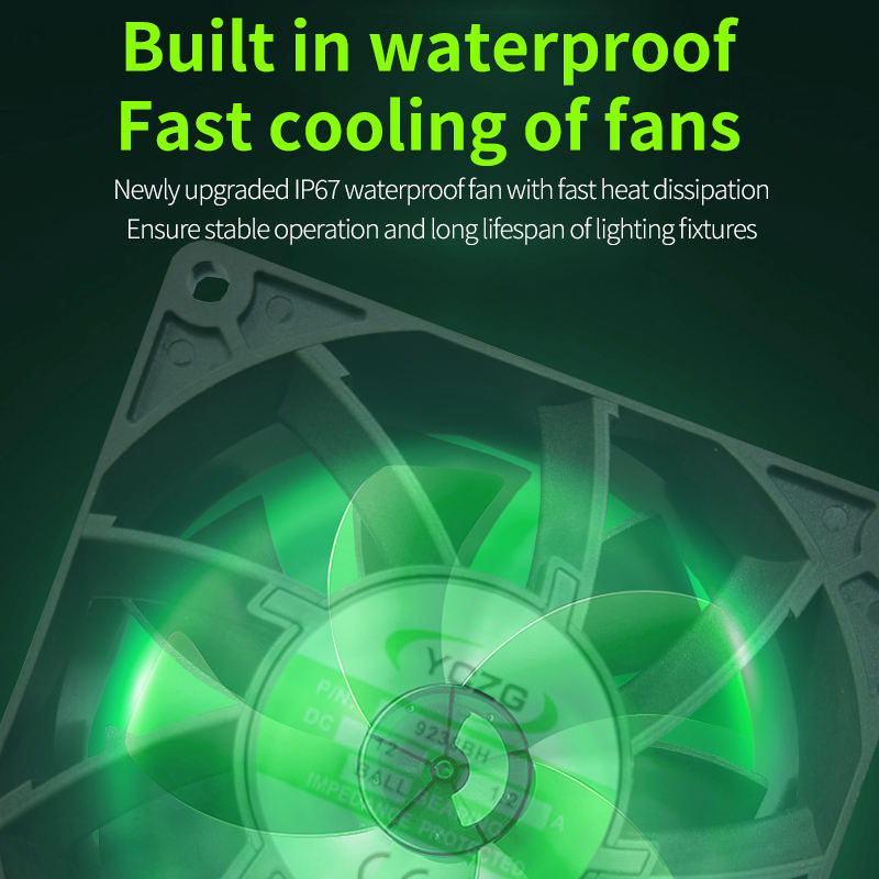 ORANGLES 1500W Super Bright LED Fishing Lamp Ocean Marine Float Light | Cyan Green Squid & Tuna Attracting Boat Fishing Light - angled perspective - presenting advantages - Image 4 of 6 | fits any environment | Purchase 1500W Super Bright LED Fishing Lamp Ocean Marine Float Light | Cyan Green Squid & Tuna Attracting Boat Fishing Light Michigan | Free Shipping ORANGLES
