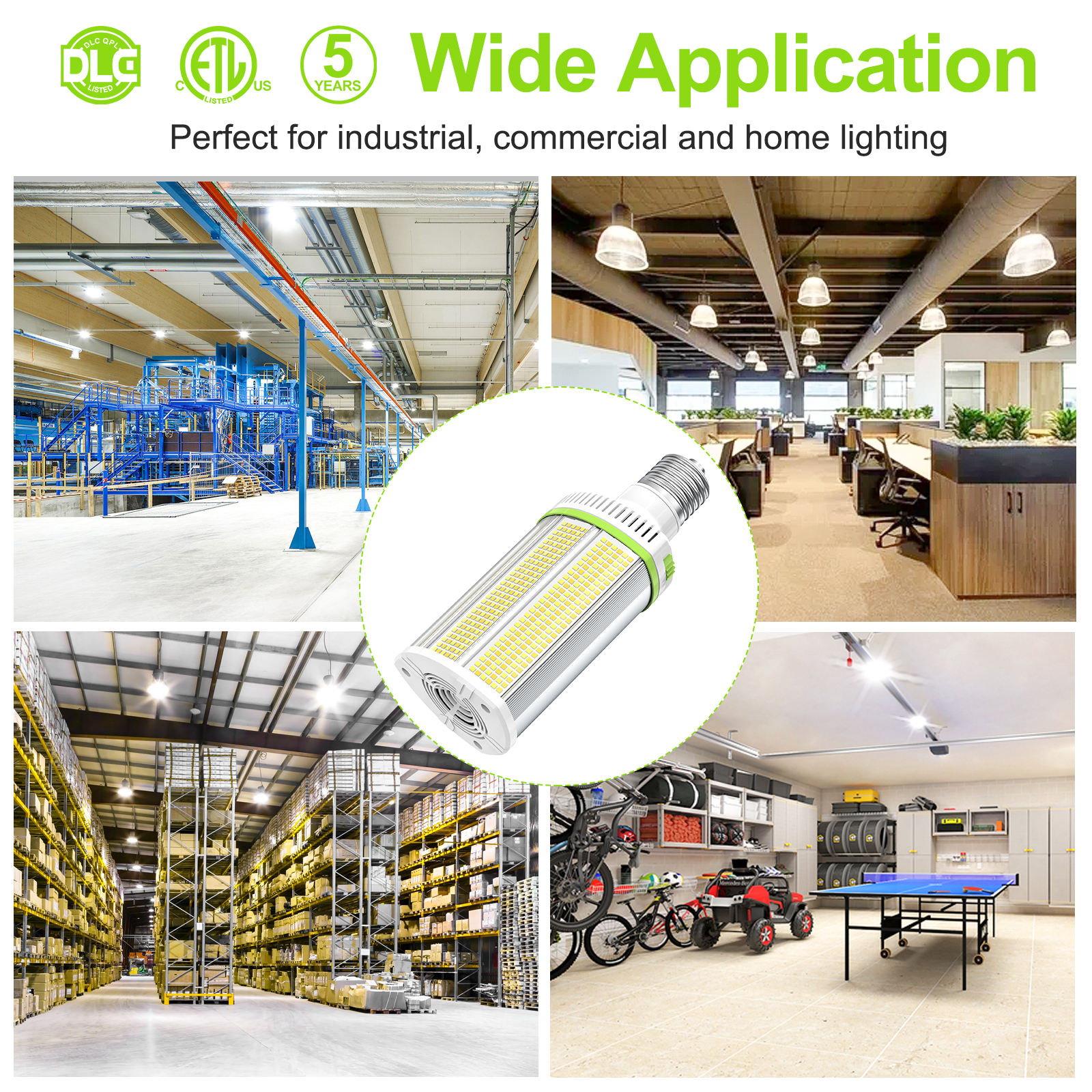 ORANGLES LED Corn Retrofit Fixture 48W–120W E39 SMD2835 | 4.5K/5K/5.7K Horizontal LED Corn Bulb Replacement Lamp for Industrial Lighting - high resolution display - exposing craftsmanship - Image 2 of 6 | built for everyone | LED Corn Retrofit Fixture 48W–120W E39 SMD2835 | 4.5K/5K/5.7K Horizontal LED Corn Bulb Replacement Lamp for Industrial Lighting for sale Georgia | Free Shipping ORANGLES