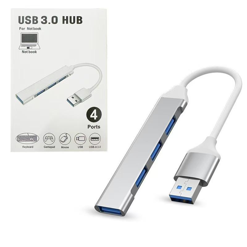 ORANGLES 4-in-1 USB 3.0 Hub Type-C Multiport Adapter – High-Speed 4 Port USB Docking Station with OTG Support for Laptop, Mobile Phone & Tablet - detailed closeup view - Image 3 of 6 | great for travel | Texas | Free Shipping ORANGLES