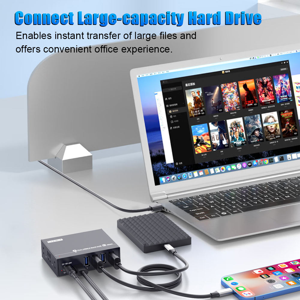 ORANGLES Sipolar A4U32M1 USB 3.2 Hub 4-Port High-Speed 10Gbps Type-C Splitter – Smart Charge 12–24V Mounting USB Hub Adapter for Laptop & Devices - elegant presentation - exhibiting components - Image 6 of 6 | ideal for home | Discount on Sipolar A4U32M1 USB 3.2 Hub 4-Port High-Speed 10Gbps Type-C Splitter – Smart Charge 12–24V Mounting USB Hub Adapter for Laptop & Devices Virginia | Free Shipping ORANGLES