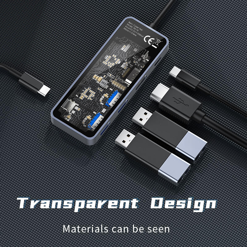 ORANGLES 5-in-1 Fast Charging Docking Station Type-C USB Hub with RJ45 1000Mbps Ethernet, SD/TF Card Reader & Multi-Port High-Speed Adapter for Laptop & PC - full product showcase - displaying specifications - Image 5 of 6 | adapts to any space | 5-in-1 Fast Charging Docking Station Type-C USB Hub with RJ45 1000Mbps Ethernet, SD/TF Card Reader & Multi-Port High-Speed Adapter for Laptop & PC deal New Jersey | Free Shipping ORANGLES