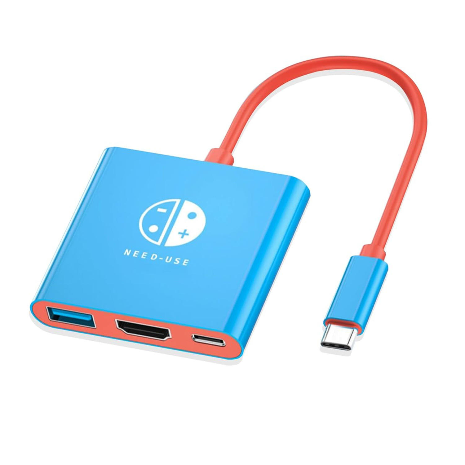 ORANGLES Nintendo Switch Portable Game Console Docking Station – Type-C TV Screen Projection Adapter with USB Hub & Expansion Converter (In-Stock)  - Main Product Image - professional product shot revealing details | Best price Nintendo Switch Portable Game Console Docking Station – Type-C TV Screen Projection Adapter with USB Hub & Expansion Converter (In-Stock) authentic product Ohio | ORANGLES