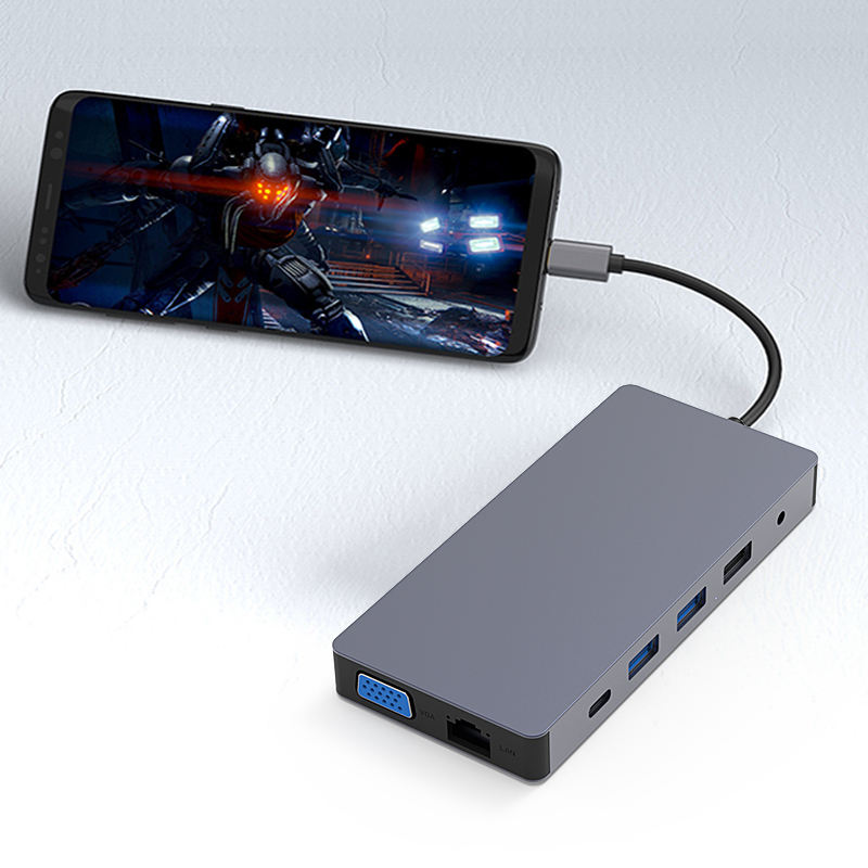 ORANGLES 12-in-1 USB-C Docking Station Hub with Dual 4K HDMI, 100W PD, USB 3.0, Gigabit Ethernet 1000Mbps & SD/TF Card Reader for HP, Dell & Lenovo Laptops - high resolution display - exposing craftsmanship - Image 2 of 6 | built for everyone | 12-in-1 USB-C Docking Station Hub with Dual 4K HDMI, 100W PD, USB 3.0, Gigabit Ethernet 1000Mbps & SD/TF Card Reader for HP, Dell & Lenovo Laptops for sale Georgia | Free Shipping ORANGLES