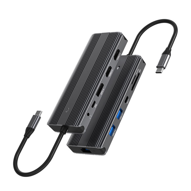 ORANGLES Thunderbolt 4 Docking Station 11-in-1 – Quad Display 4K@60Hz Video Output, USB-C Hub with High-Speed Data, Ethernet & Power Delivery for Laptop & MacBook - elegant presentation - exhibiting components - Image 6 of 6 | ideal for home | Discount on Thunderbolt 4 Docking Station 11-in-1 – Quad Display 4K@60Hz Video Output, USB-C Hub with High-Speed Data, Ethernet & Power Delivery for Laptop & MacBook Virginia | Free Shipping ORANGLES