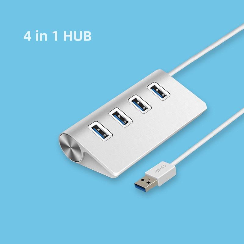 ORANGLES USB 3.0 4-Port Hub with Type-C Interface – Multi Power Adapter High-Speed USB Splitter Docking Station for PC & Laptop - angled perspective - presenting advantages - Image 4 of 6 | fits any environment | Purchase USB 3.0 4-Port Hub with Type-C Interface – Multi Power Adapter High-Speed USB Splitter Docking Station for PC & Laptop Michigan | Free Shipping ORANGLES