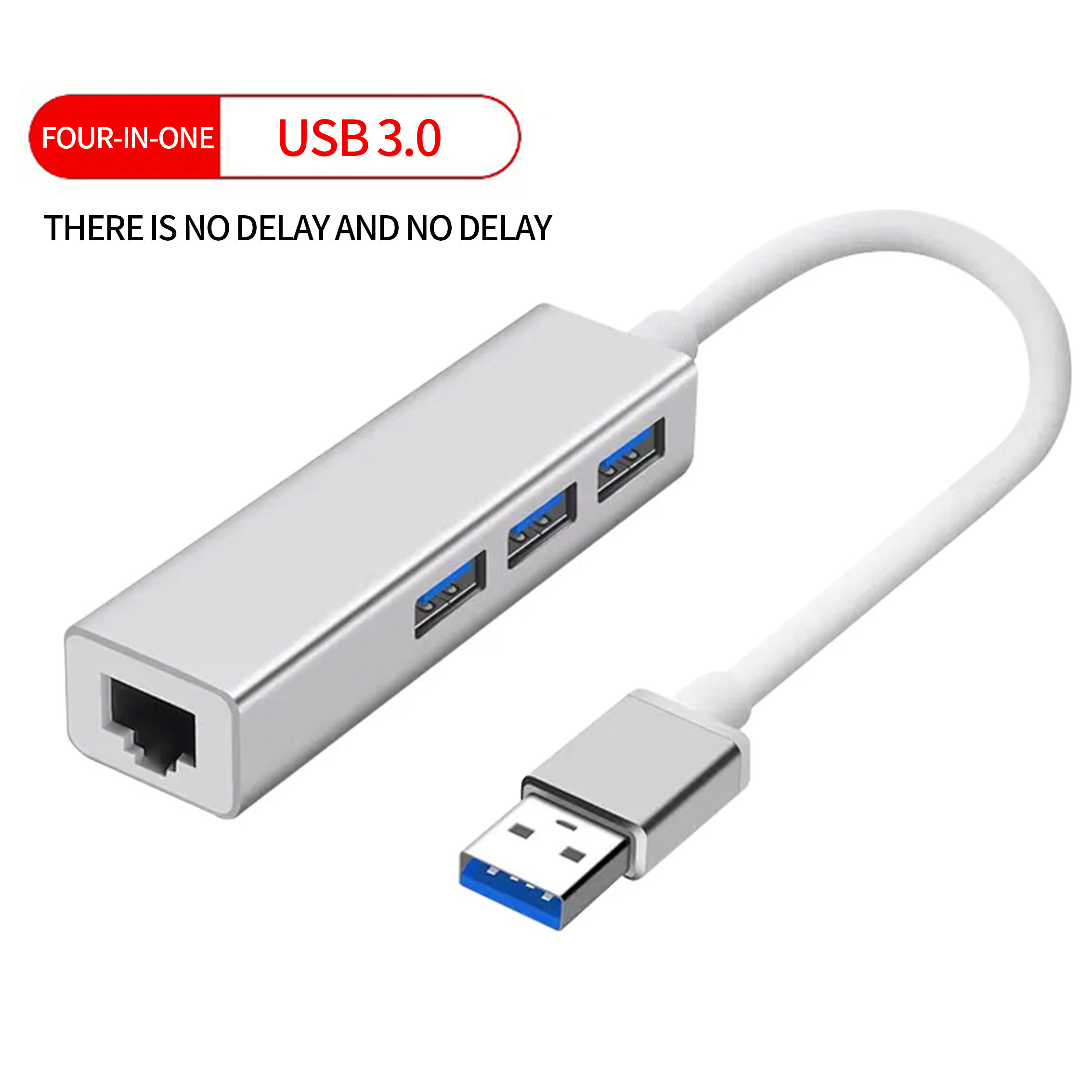 ORANGLES 4-in-1 USB 3.0 Type-C to RJ45 Ethernet Hub Adapter – Multiport Docking Station with Charging, Data Transfer & Video Output for Laptop & Desktop - full product showcase - displaying specifications - Image 5 of 6 | adapts to any space | 4-in-1 USB 3.0 Type-C to RJ45 Ethernet Hub Adapter – Multiport Docking Station with Charging, Data Transfer & Video Output for Laptop & Desktop deal New Jersey | Free Shipping ORANGLES