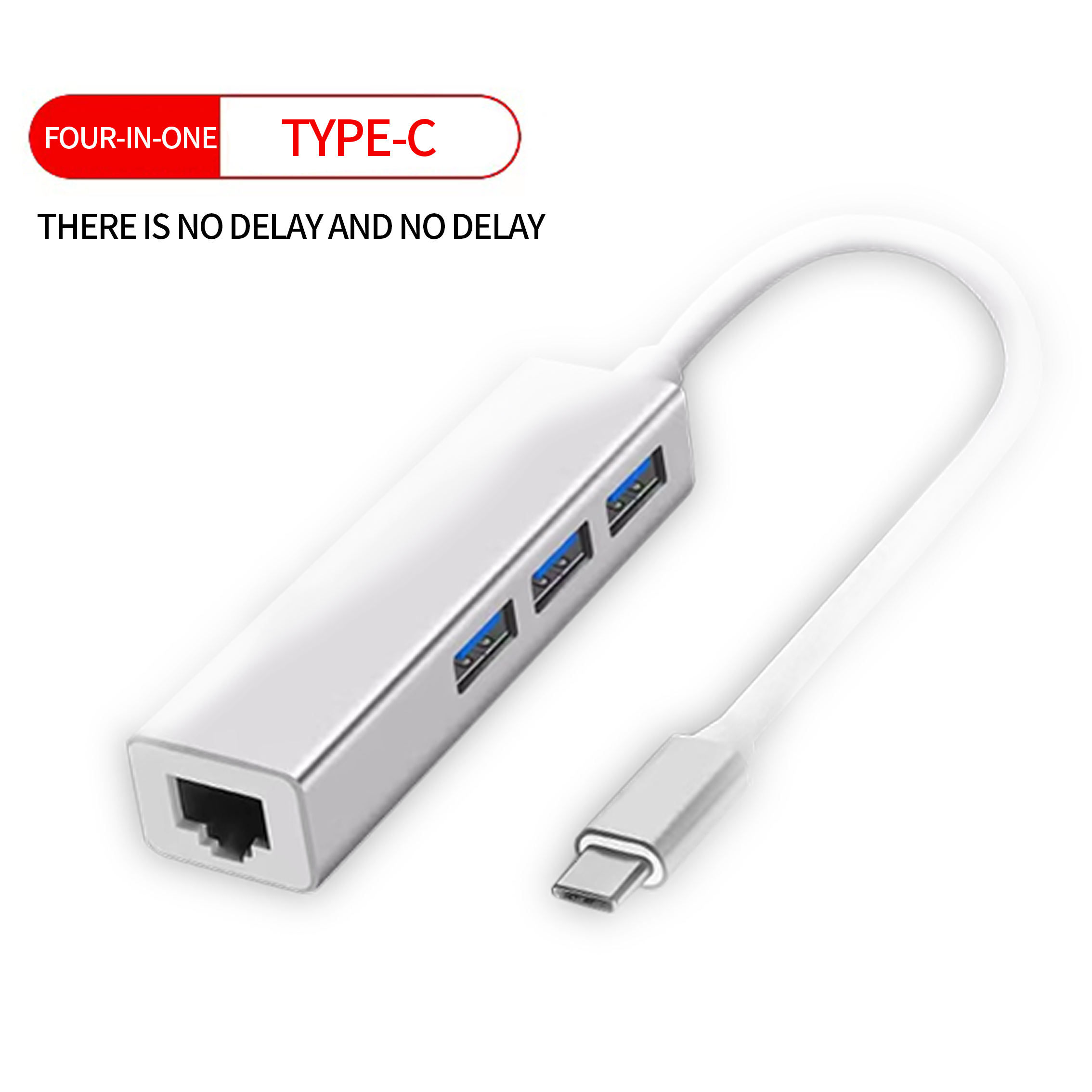 ORANGLES 4-in-1 USB 3.0 Type-C to RJ45 Ethernet Hub Adapter – Multiport Docking Station with Charging, Data Transfer & Video Output for Laptop & Desktop - elegant presentation - exhibiting components - Image 6 of 6 | ideal for home | Discount on 4-in-1 USB 3.0 Type-C to RJ45 Ethernet Hub Adapter – Multiport Docking Station with Charging, Data Transfer & Video Output for Laptop & Desktop Virginia | Free Shipping ORANGLES