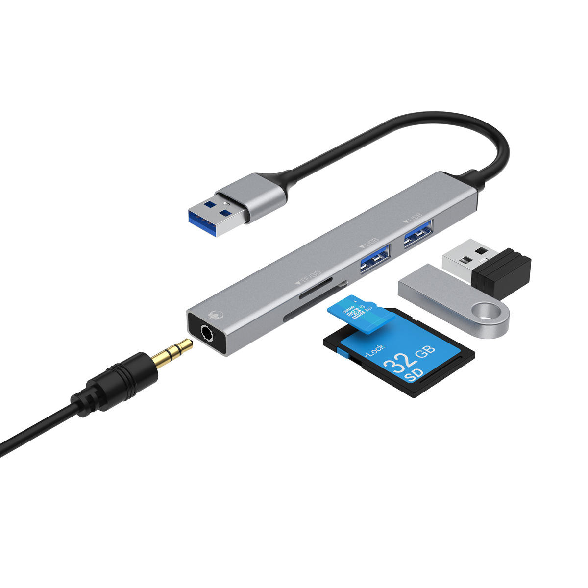 ORANGLES USB 3.0 Type-C Card Reader Hub – Audio Expansion Splitter with PD Charging, Aluminium Multiport Adapter for Laptop & Mobile Phone (Driver-Free) - premium finish - unveiling characteristics - Image 1852 of 10 | fits any environment | Premium USB 3.0 Type-C Card Reader Hub – Audio Expansion Splitter with PD Charging, Aluminium Multiport Adapter for Laptop & Mobile Phone (Driver-Free) in USA | Free Shipping ORANGLES