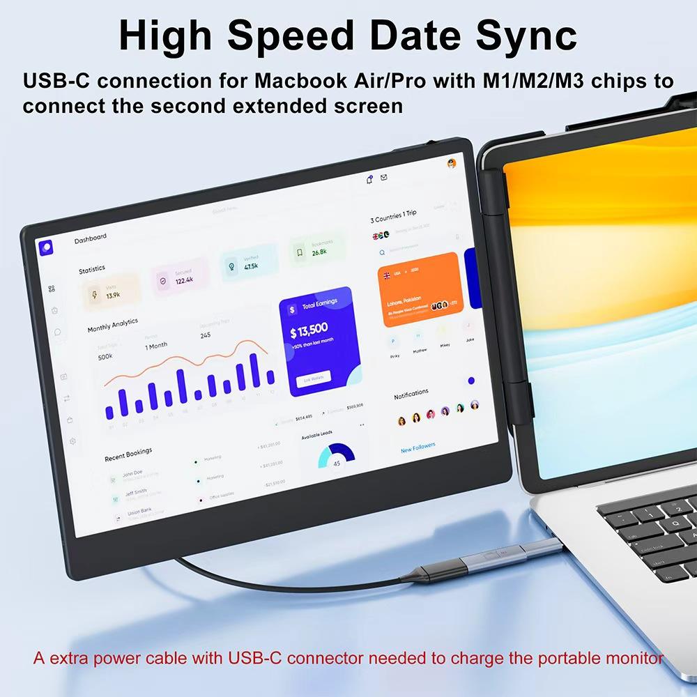 ORANGLES H6 Video Signal Conversion Hub – USB-A / Non Full-Featured USB-C to HDMI Video Adapter for Laptop, M1/M2/M3 MacBook Display Output Converter - high resolution display - exposing craftsmanship - Image 2 of 6 | built for everyone | H6 Video Signal Conversion Hub – USB-A / Non Full-Featured USB-C to HDMI Video Adapter for Laptop, M1/M2/M3 MacBook Display Output Converter for sale Georgia | Free Shipping ORANGLES