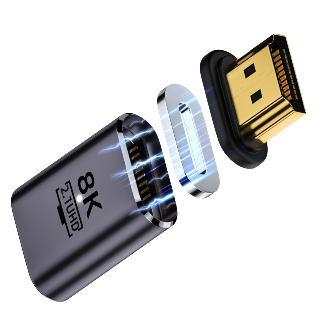 ORANGLES HDMI 2.1 8K Magnetic Adapter Cable – Ultra HD Type-C USB Hub Compatible Connector for HDTV, Mobile, Laptop & Smart Devices - elegant presentation - exhibiting components - Image 6 of 6 | ideal for home | Discount on HDMI 2.1 8K Magnetic Adapter Cable – Ultra HD Type-C USB Hub Compatible Connector for HDTV, Mobile, Laptop & Smart Devices Virginia | Free Shipping ORANGLES