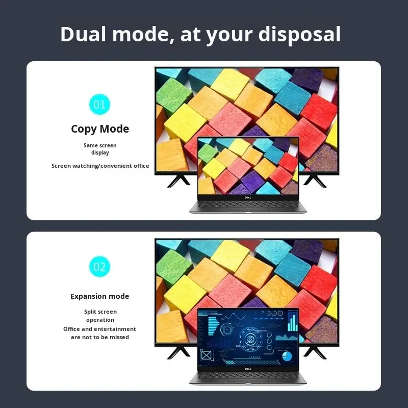 ORANGLES Mini DisplayPort & USB-C to HDMI VGA Adapter – Dual Monitor Docking Station with Power Delivery for MacBook Pro & Laptop Display Output Hub - detailed closeup view - illustrating benefits - Image 3 of 6 | created for all | Shop Mini DisplayPort & USB-C to HDMI VGA Adapter – Dual Monitor Docking Station with Power Delivery for MacBook Pro & Laptop Display Output Hub North Carolina | Free Shipping ORANGLES