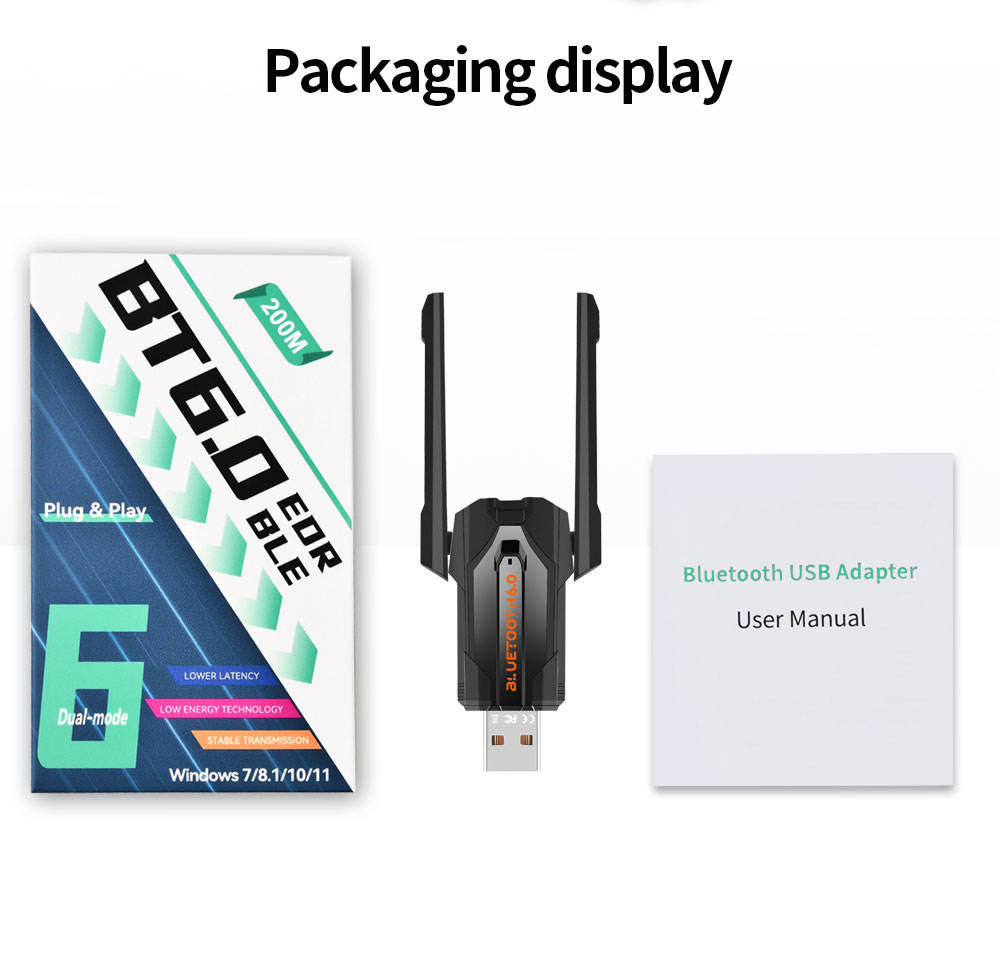 ORANGLES 150M Long Range USB Bluetooth 6.0 Adapter – Wireless EDR Bluetooth Dongle Audio Receiver & Transmitter for Desktop PC, Speaker & Headphones - high resolution display - exposing craftsmanship - Image 2 of 6 | built for everyone | 150M Long Range USB Bluetooth 6.0 Adapter – Wireless EDR Bluetooth Dongle Audio Receiver & Transmitter for Desktop PC, Speaker & Headphones for sale Georgia | Free Shipping ORANGLES