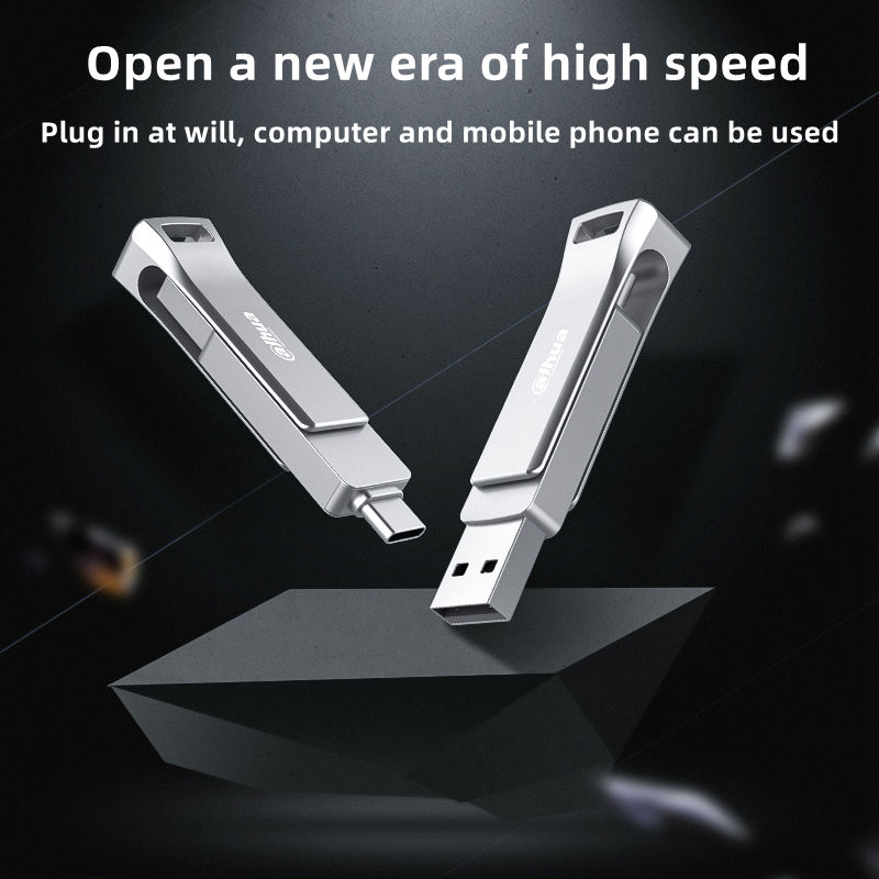 ORANGLES Dahua P629 USB 3.1 Type-C Leather Flash Drive – 32GB / 64GB / 128GB High-Speed OTG USB Memory Stick for Laptop, Phone & PC - angled perspective - presenting advantages - Image 4 of 6 | fits any environment | Purchase Dahua P629 USB 3.1 Type-C Leather Flash Drive – 32GB / 64GB / 128GB High-Speed OTG USB Memory Stick for Laptop, Phone & PC Michigan | Free Shipping ORANGLES