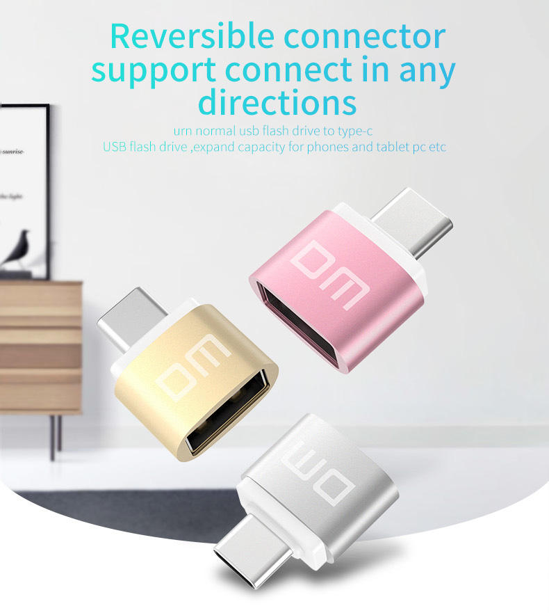 ORANGLES DM Mini USB to Type-C Adapter AD002 – Aluminum Alloy USB-A Female to USB-C Male Converter for Mobile Phones & Devices - high resolution display - exposing craftsmanship - Image 2 of 6 | built for everyone | DM Mini USB to Type-C Adapter AD002 – Aluminum Alloy USB-A Female to USB-C Male Converter for Mobile Phones & Devices for sale Georgia | Free Shipping ORANGLES