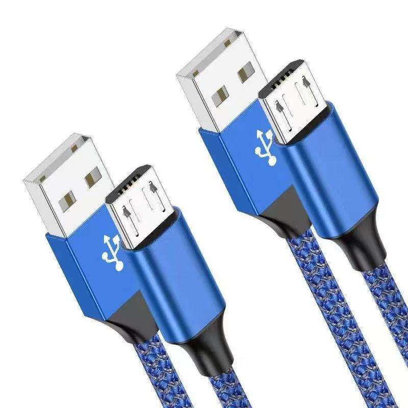 ORANGLES Wholesale Nylon Braided Micro USB Cable – 5A Fast Charging 3A Data Transfer 1M USB Charging Cable for Android Mobile Phones - angled perspective - presenting advantages - Image 4 of 6 | fits any environment | Purchase Wholesale Nylon Braided Micro USB Cable – 5A Fast Charging 3A Data Transfer 1M USB Charging Cable for Android Mobile Phones Michigan | Free Shipping ORANGLES