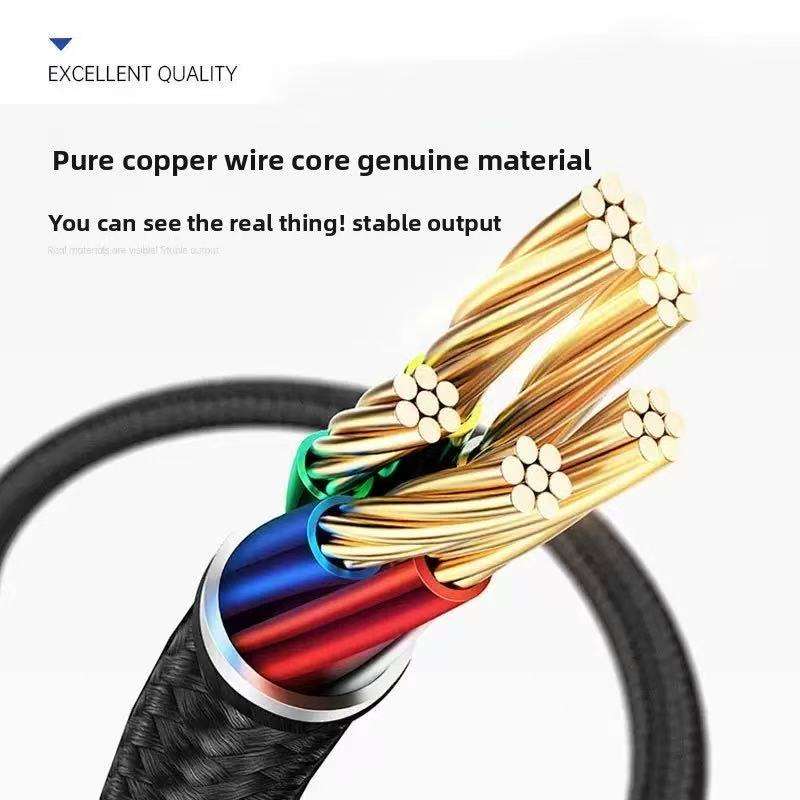 ORANGLES Wholesale Nylon Braided Micro USB Cable – 5A Fast Charging 3A Data Transfer 1M USB Charging Cable for Android Mobile Phones - full product showcase - displaying specifications - Image 5 of 6 | adapts to any space | Wholesale Nylon Braided Micro USB Cable – 5A Fast Charging 3A Data Transfer 1M USB Charging Cable for Android Mobile Phones deal New Jersey | Free Shipping ORANGLES