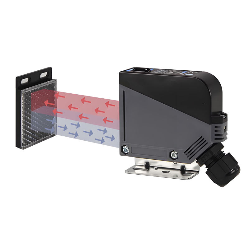 CNTD CGF70E-R Photoelectric Sensor – NPN/PNP 10–30VDC Square Reflective Sensor IP65 Waterproof for Industrial Automation & Control Systems