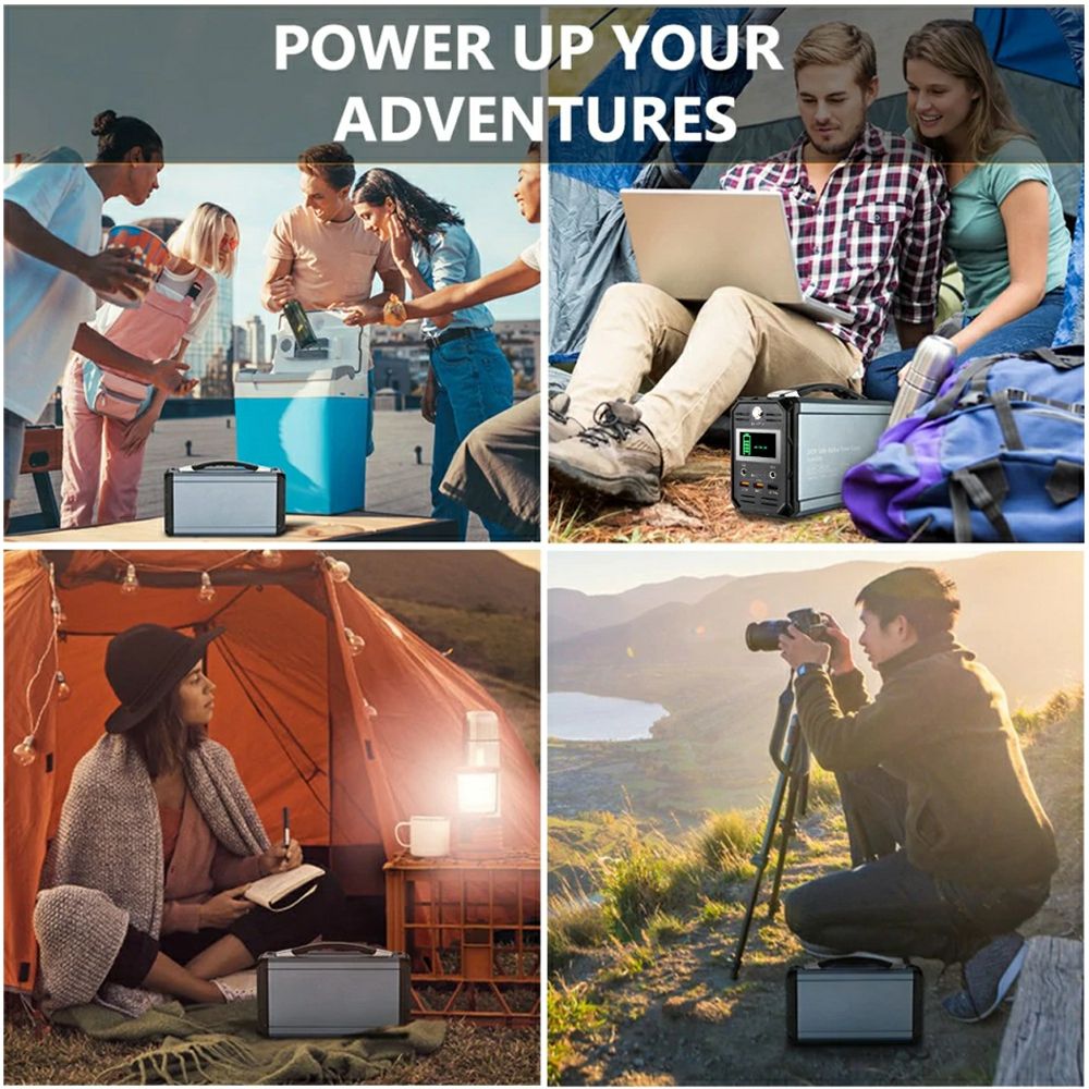 ORANGLES SUPACELL 200W Solar Power Station – 151Wh Portable Inverter Generator Battery Backup Power Supply for Home & Outdoor Use - high resolution display - exposing craftsmanship - Image 2 of 6 | built for everyone | SUPACELL 200W Solar Power Station – 151Wh Portable Inverter Generator Battery Backup Power Supply for Home & Outdoor Use for sale Georgia | Free Shipping ORANGLES