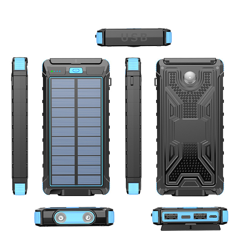 ORANGLES Hot Selling 10000mAh Solar Power Bank – Waterproof Portable Charger with Dual USB Output 20W/10W & Built-in Flashlight - full product showcase - displaying specifications - Image 5 of 6 | adapts to any space | Hot Selling 10000mAh Solar Power Bank – Waterproof Portable Charger with Dual USB Output 20W/10W & Built-in Flashlight deal New Jersey | Free Shipping ORANGLES