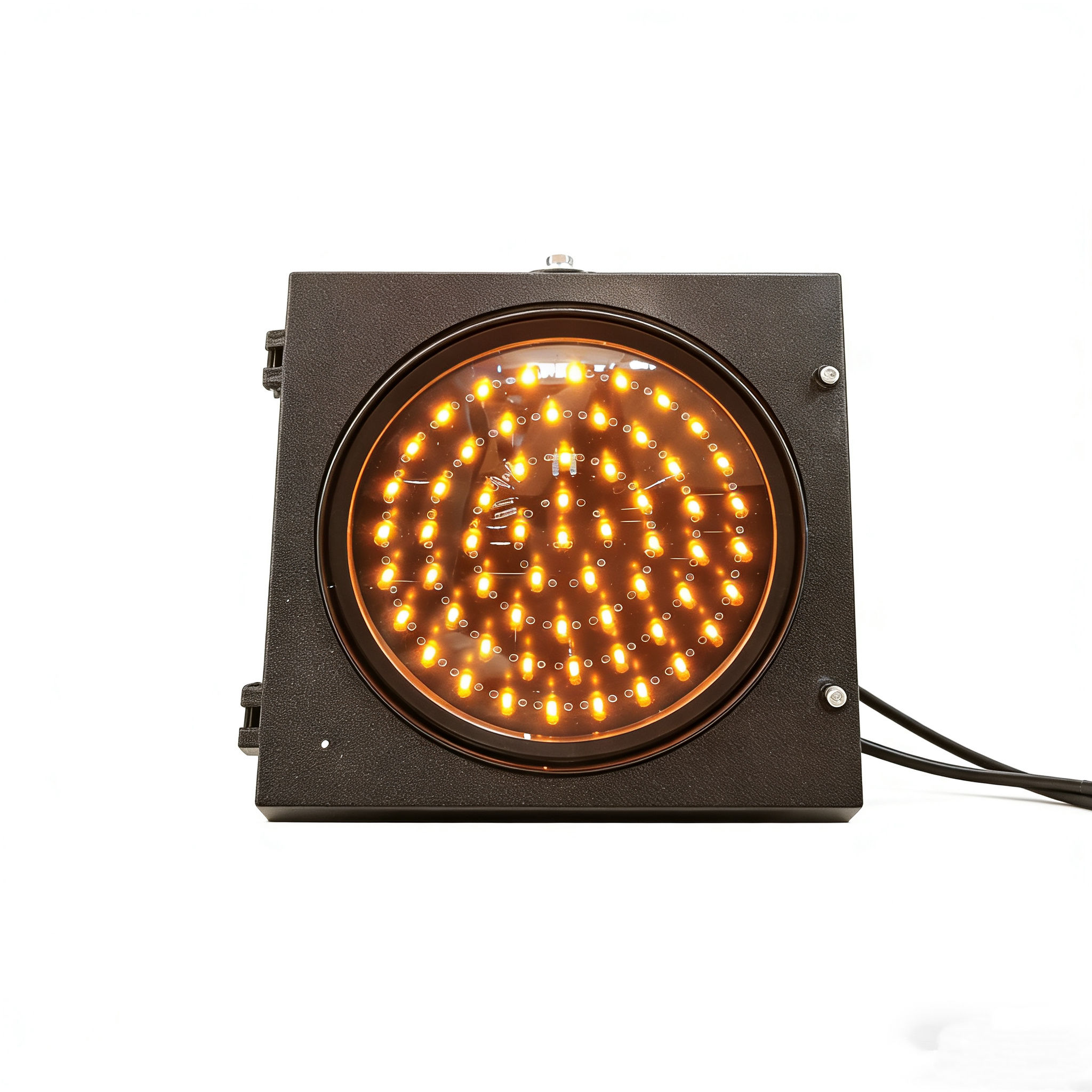 ORANGLES New Solar & Mains Powered Yellow Flashing Traffic Signal Light – Emergency Evacuation Warning Light for Road Safety & Crossroads Control  - Main Product Image - professional product shot revealing details | Best price New Solar & Mains Powered Yellow Flashing Traffic Signal Light – Emergency Evacuation Warning Light for Road Safety & Crossroads Control authentic product Ohio | ORANGLES