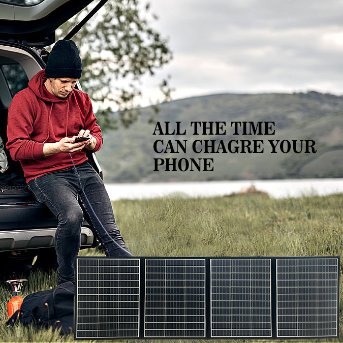 ORANGLES In Stock Flexible Foldable Solar Panel 100W–300W – Portable Waterproof Solar Charger for Power Stations & Outdoor Energy Systems - high resolution display - exposing craftsmanship - Image 2 of 6 | built for everyone | In Stock Flexible Foldable Solar Panel 100W–300W – Portable Waterproof Solar Charger for Power Stations & Outdoor Energy Systems for sale Georgia | Free Shipping ORANGLES