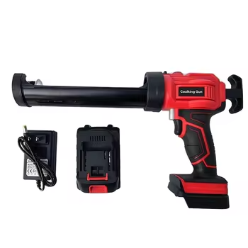 ORANGLES AKX Electric Refillable Pneumatic Caulking Gun Aluminum Barrel | Foam Glue Gun Construction Tool (Battery Not Included) - angled perspective - presenting advantages - Image 4 of 6 | fits any environment | Purchase AKX Electric Refillable Pneumatic Caulking Gun Aluminum Barrel | Foam Glue Gun Construction Tool (Battery Not Included) Michigan | Free Shipping ORANGLES