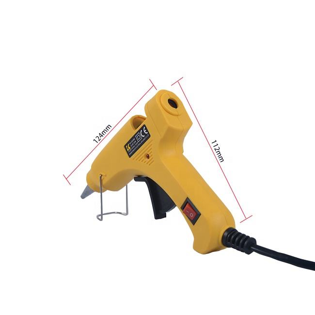 ORANGLES 20W Electric Hot Melt Glue Gun with 200mm Glue Sticks | Cordless DIY Craft, Packaging & Repair Adhesive Tool - full product showcase - displaying specifications - Image 5 of 6 | adapts to any space | 20W Electric Hot Melt Glue Gun with 200mm Glue Sticks | Cordless DIY Craft, Packaging & Repair Adhesive Tool deal New Jersey | Free Shipping ORANGLES