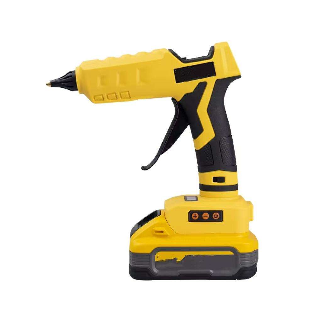 ORANGLES 18V Li-ion Cordless Hot Melt Glue Gun Digital Display | 11mm Glue Stick Compatible DIY & Professional Craft Tool  - Main Product Image - professional product shot revealing details | Best price 18V Li-ion Cordless Hot Melt Glue Gun Digital Display | 11mm Glue Stick Compatible DIY & Professional Craft Tool authentic product Ohio | ORANGLES