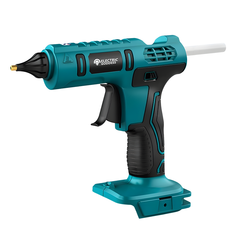 ORANGLES 18V Portable Rechargeable Cordless Hot Melt Glue Gun | Electric DIY Repair Tool for Crafts, Home & Industrial Use  - Main Product Image - professional product shot revealing details | Best price 18V Portable Rechargeable Cordless Hot Melt Glue Gun | Electric DIY Repair Tool for Crafts, Home & Industrial Use authentic product Ohio | ORANGLES