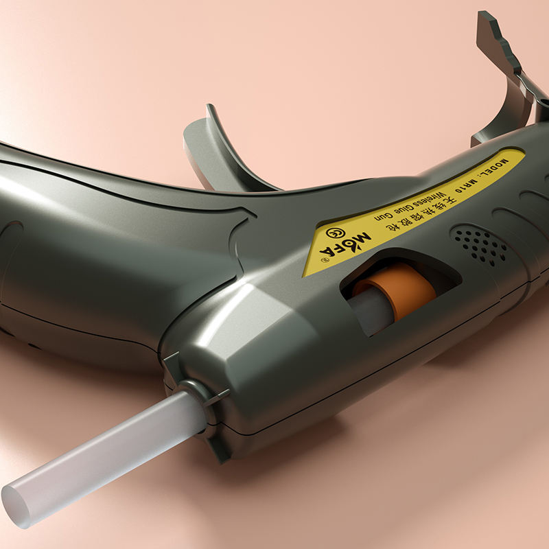 ORANGLES Wholesale Electric Hot Melt Glue Gun for DIY | Fast Heating Glue Machine for Crafts, Repair & Industrial Use - high resolution display - exposing craftsmanship - Image 2 of 6 | built for everyone | Wholesale Electric Hot Melt Glue Gun for DIY | Fast Heating Glue Machine for Crafts, Repair & Industrial Use for sale Georgia | Free Shipping ORANGLES