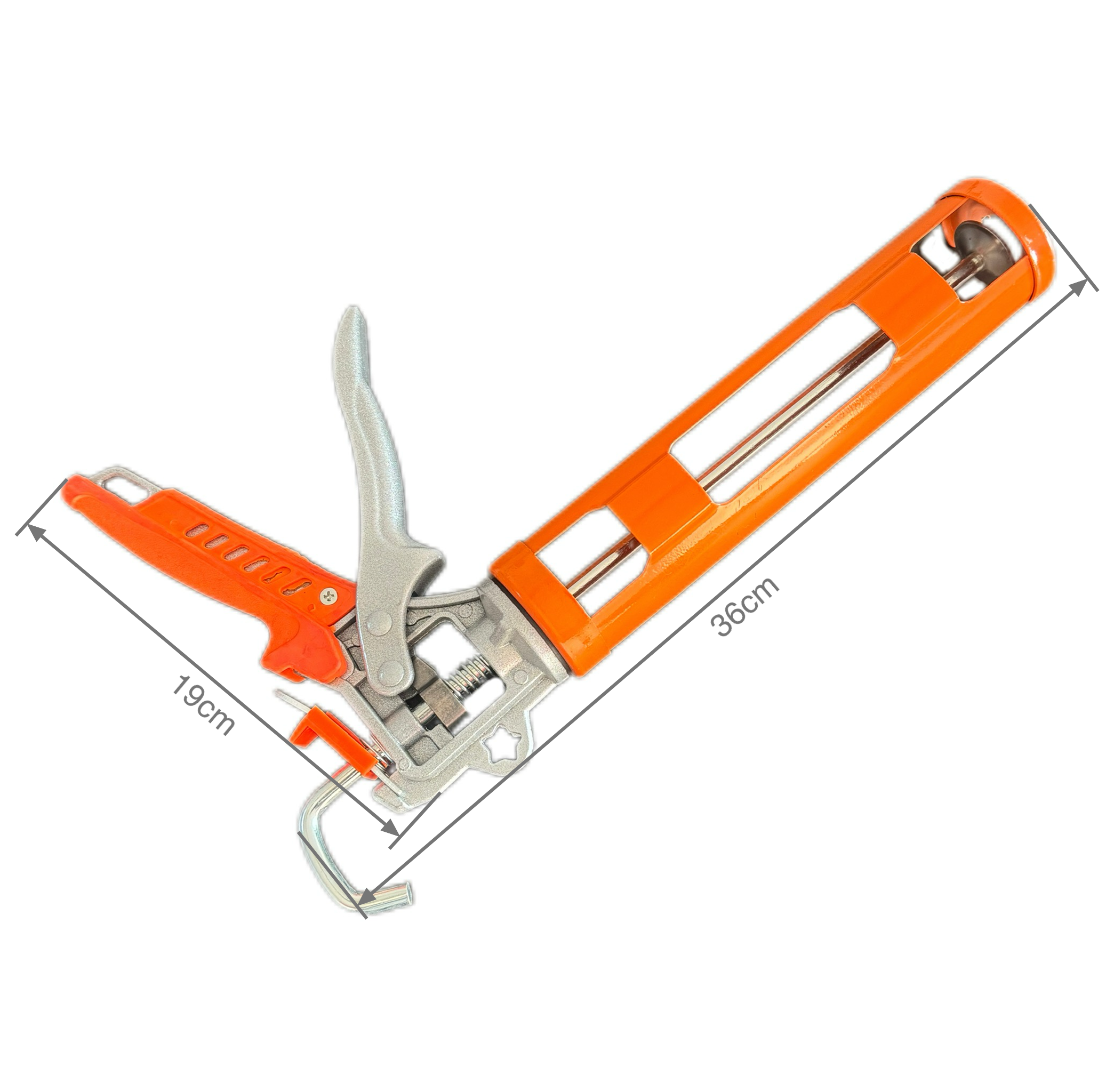 ORANGLES Professional Manual Silicone Sealant Caulking Gun | High Quality Glue Gun OEM Custom Factory Supply for Construction & Repair - elegant presentation - exhibiting components - Image 6 of 6 | ideal for home | Discount on Professional Manual Silicone Sealant Caulking Gun | High Quality Glue Gun OEM Custom Factory Supply for Construction & Repair Virginia | Free Shipping ORANGLES