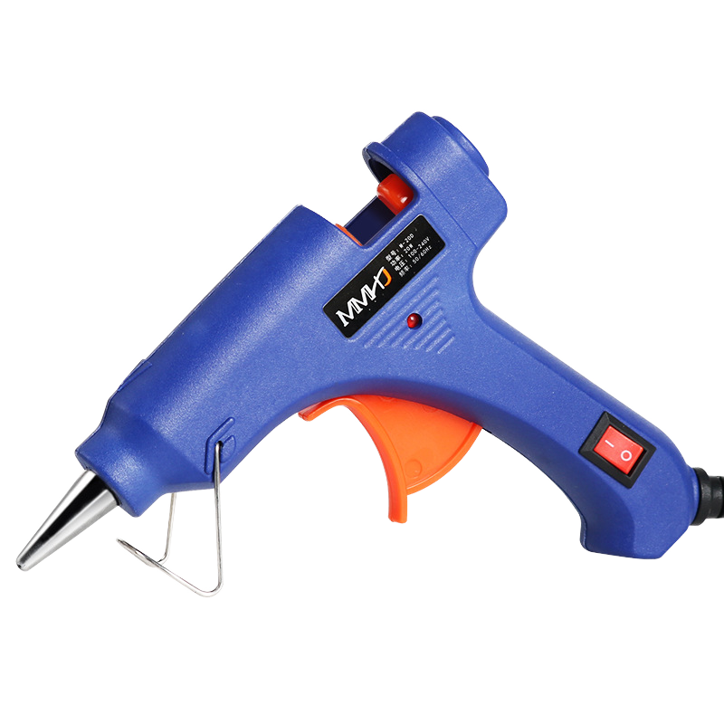 ORANGLES 20W Electric Hot Melt Glue Gun Aluminum Barrel | Premium Thermal Heating System with Alloy Nozzle for DIY & Repair  - Main Product Image - professional product shot revealing details | Best price 20W Electric Hot Melt Glue Gun Aluminum Barrel | Premium Thermal Heating System with Alloy Nozzle for DIY & Repair authentic product Ohio | ORANGLES