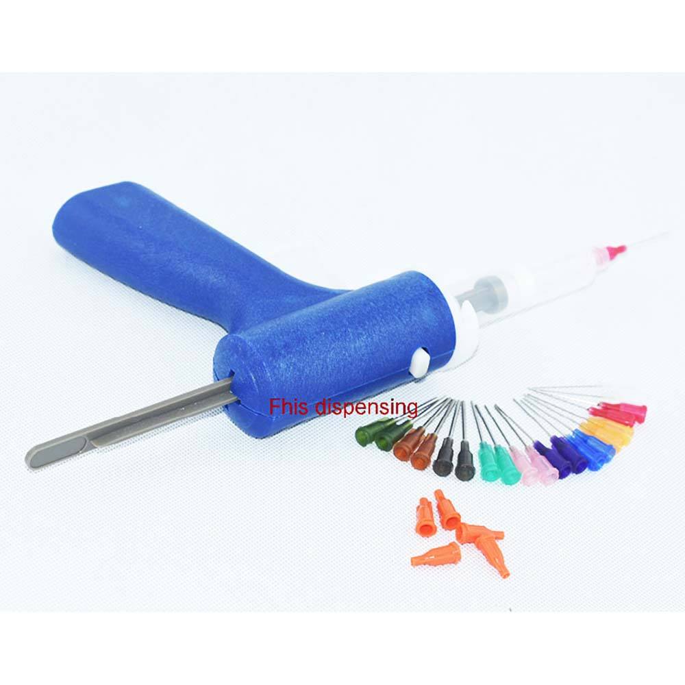 ORANGLES 10ml Manual Syringe Glue Gun 10cc Single Liquid Dispenser | Precision Adhesive Application Tool for DIY & Industrial Use - angled perspective - presenting advantages - Image 4 of 6 | fits any environment | Purchase 10ml Manual Syringe Glue Gun 10cc Single Liquid Dispenser | Precision Adhesive Application Tool for DIY & Industrial Use Michigan | Free Shipping ORANGLES