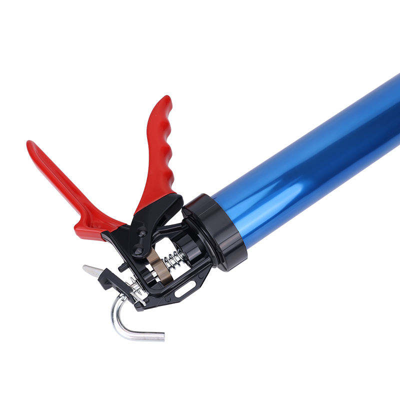 ORANGLES 250ml Drip-Free Manual Sausage Caulking Gun Aluminum | Professional Polyurethane & Silicone Sealant Glue Gun Tool - full product showcase - displaying specifications - Image 5 of 6 | adapts to any space | 250ml Drip-Free Manual Sausage Caulking Gun Aluminum | Professional Polyurethane & Silicone Sealant Glue Gun Tool deal New Jersey | Free Shipping ORANGLES