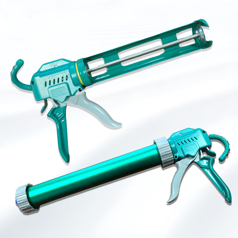 ORANGLES Shuangyuan A1 Soft Silicone Caulking Gun Green | Easy-to-Use Glue Gun for Construction, Home & Engineering Applications - angled perspective - presenting advantages - Image 4 of 6 | fits any environment | Purchase Shuangyuan A1 Soft Silicone Caulking Gun Green | Easy-to-Use Glue Gun for Construction, Home & Engineering Applications Michigan | Free Shipping ORANGLES