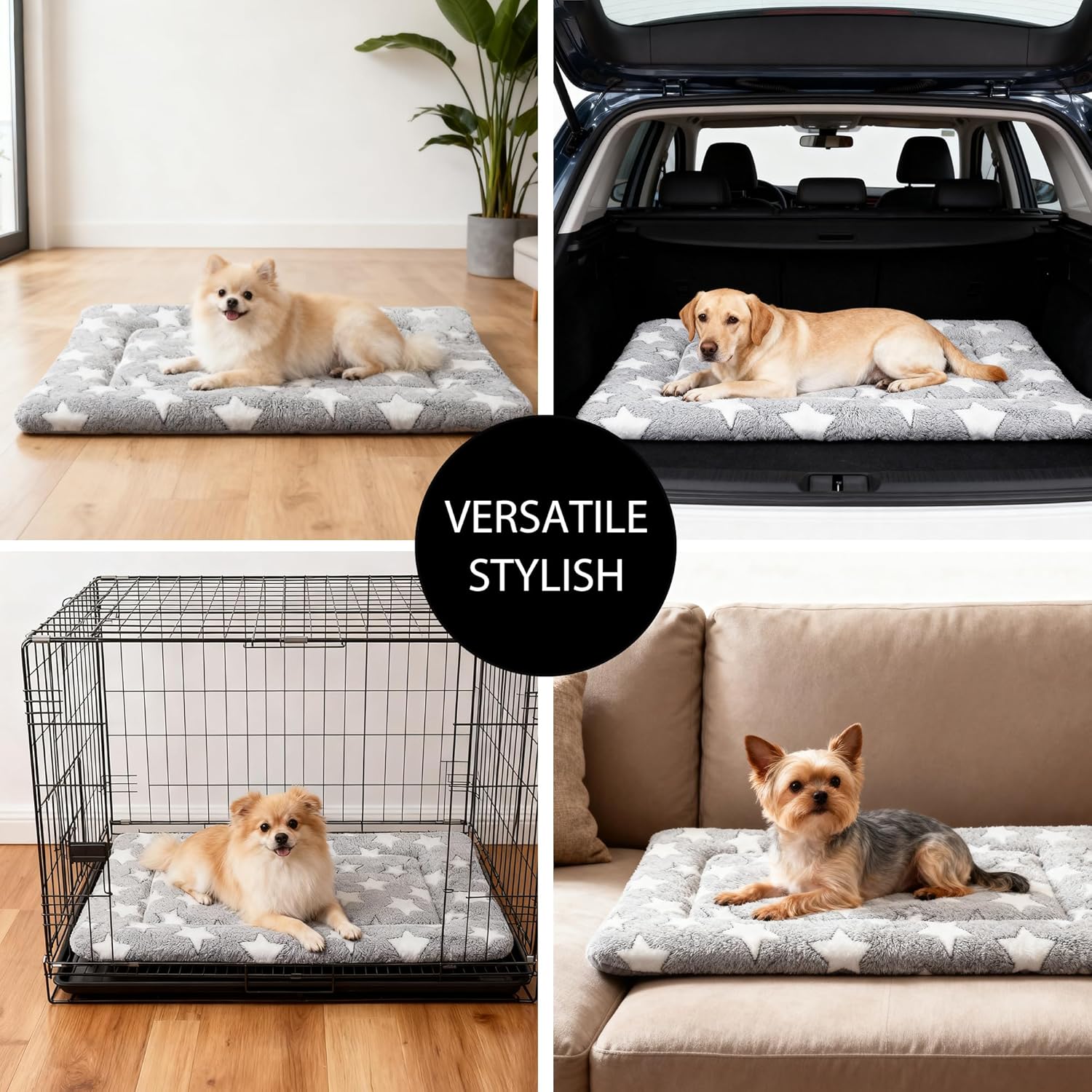 ORANGLES Soft Dog Bed Mat for Crate & Kennel | Comfortable Durable Pet Crate Pad for Dogs & Cats Home Use - high resolution display - exposing craftsmanship - Image 2 of 7 | built for everyone | Soft Dog Bed Mat for Crate & Kennel | Comfortable Durable Pet Crate Pad for Dogs & Cats Home Use for sale Georgia | Free Shipping ORANGLES