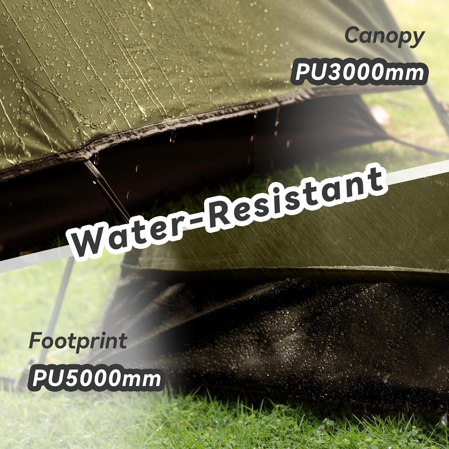 ORANGLES Forceatt 2–4 Person Camping Tent Waterproof Windproof | Lightweight Backpacking Tent for Hiking, Mountaineering & Travel - full product showcase - Image 5 of 6 | suitable for professionals | Florida | Free Shipping ORANGLES