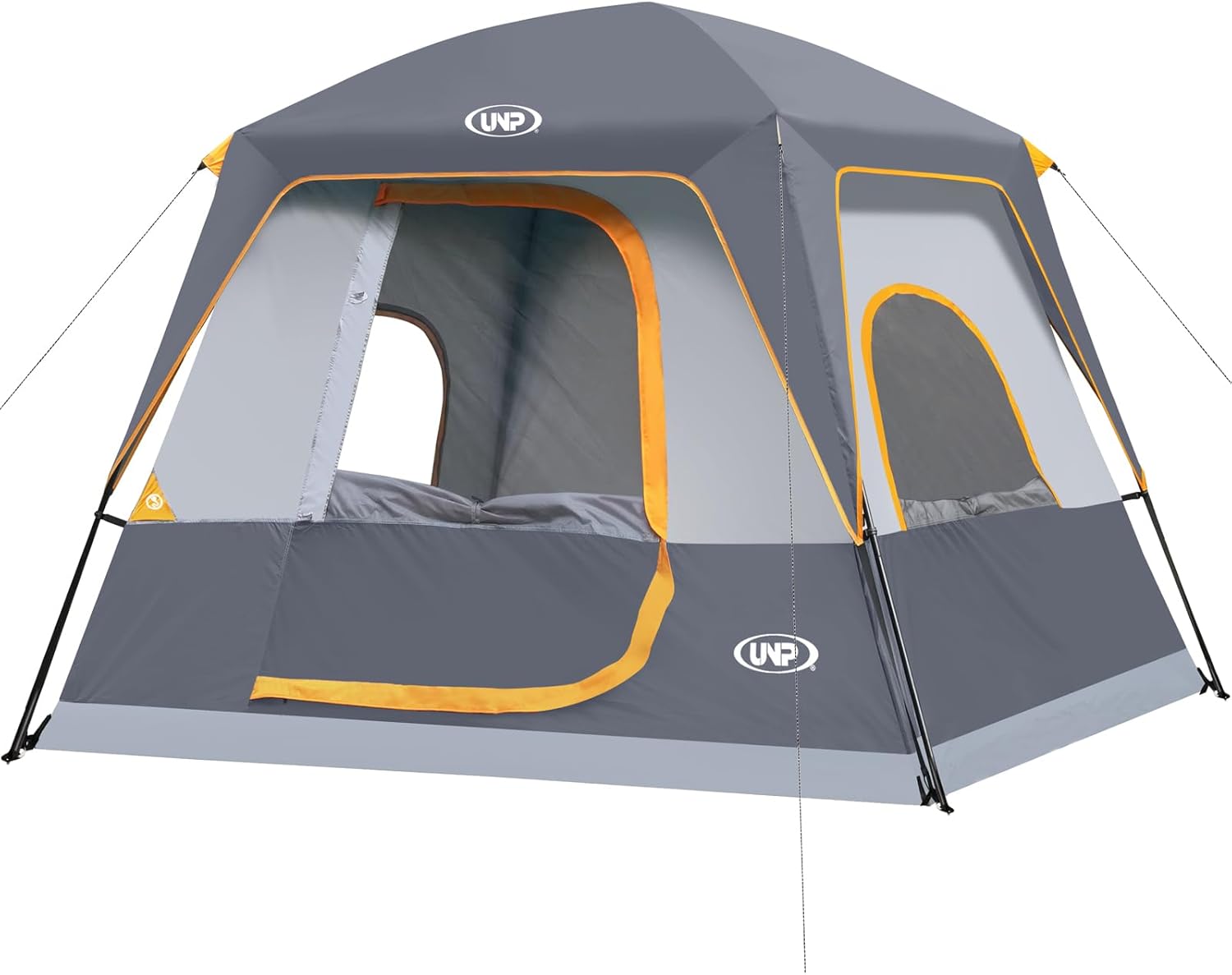 ORANGLES UNP 2–8 Person Portable Cabin Tent | Easy Setup Waterproof Camping Tent with Rainfly for Hiking & Outdoor Family Use  - Main Product Image - professional product shot | Buy UNP 2–8 Person Portable Cabin Tent | Easy Setup Waterproof Camping Tent with Rainfly for Hiking & Outdoor Family Use online USA | ORANGLES