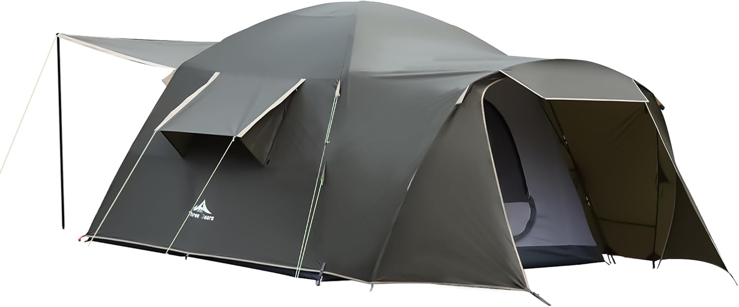 ORANGLES Three Bears 6 Person Family Camping Tent | 3000mm Waterproof Spacious Outdoor Tent for Road Trips, Backyard & Extended Camping  - Main Product Image - professional product shot | Buy Three Bears 6 Person Family Camping Tent | 3000mm Waterproof Spacious Outdoor Tent for Road Trips, Backyard & Extended Camping online USA | ORANGLES
