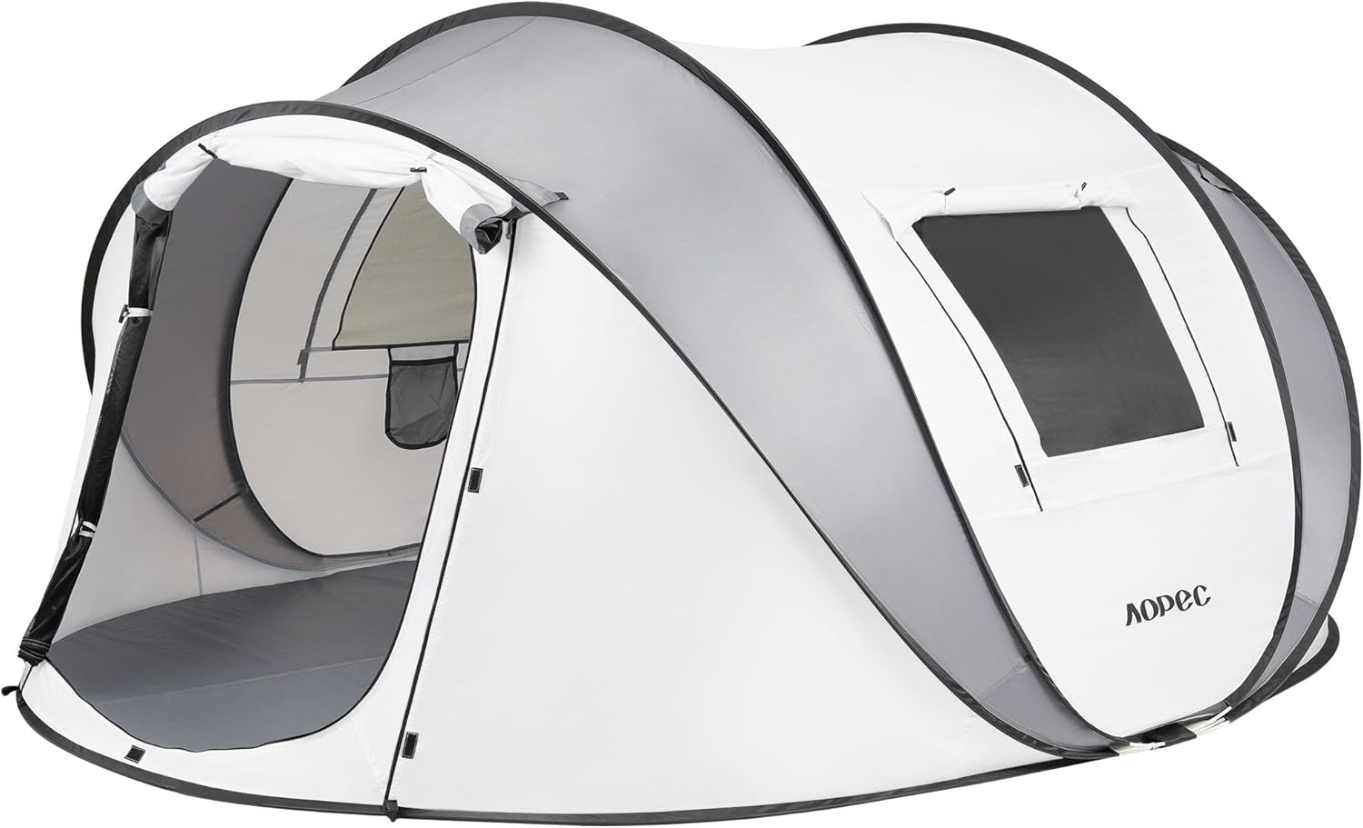 ORANGLES Pop Up Camping Tent 2–6 Person Instant Setup | Waterproof PU4500mm Lightweight Tent with Front Porch for Hiking, Beach & Outdoor Camping - crisp and clear image - Image 2000 of 10 | perfect for office | Nevada | Free Shipping ORANGLES