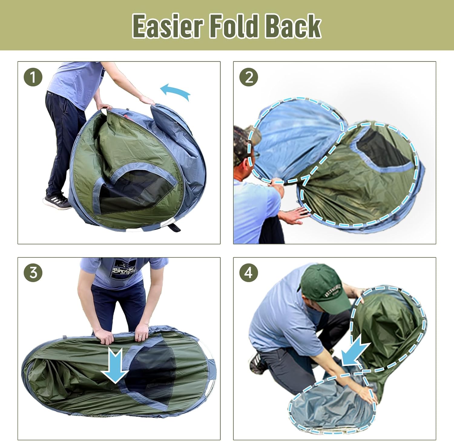 ORANGLES Night Cat Pop-Up Camping Tent 1 Person Waterproof | Instant Easy Setup Lightweight Outdoor Tent for Hiking & Backpacking - full product showcase - Image 5 of 5 | suitable for professionals | Florida | Free Shipping ORANGLES