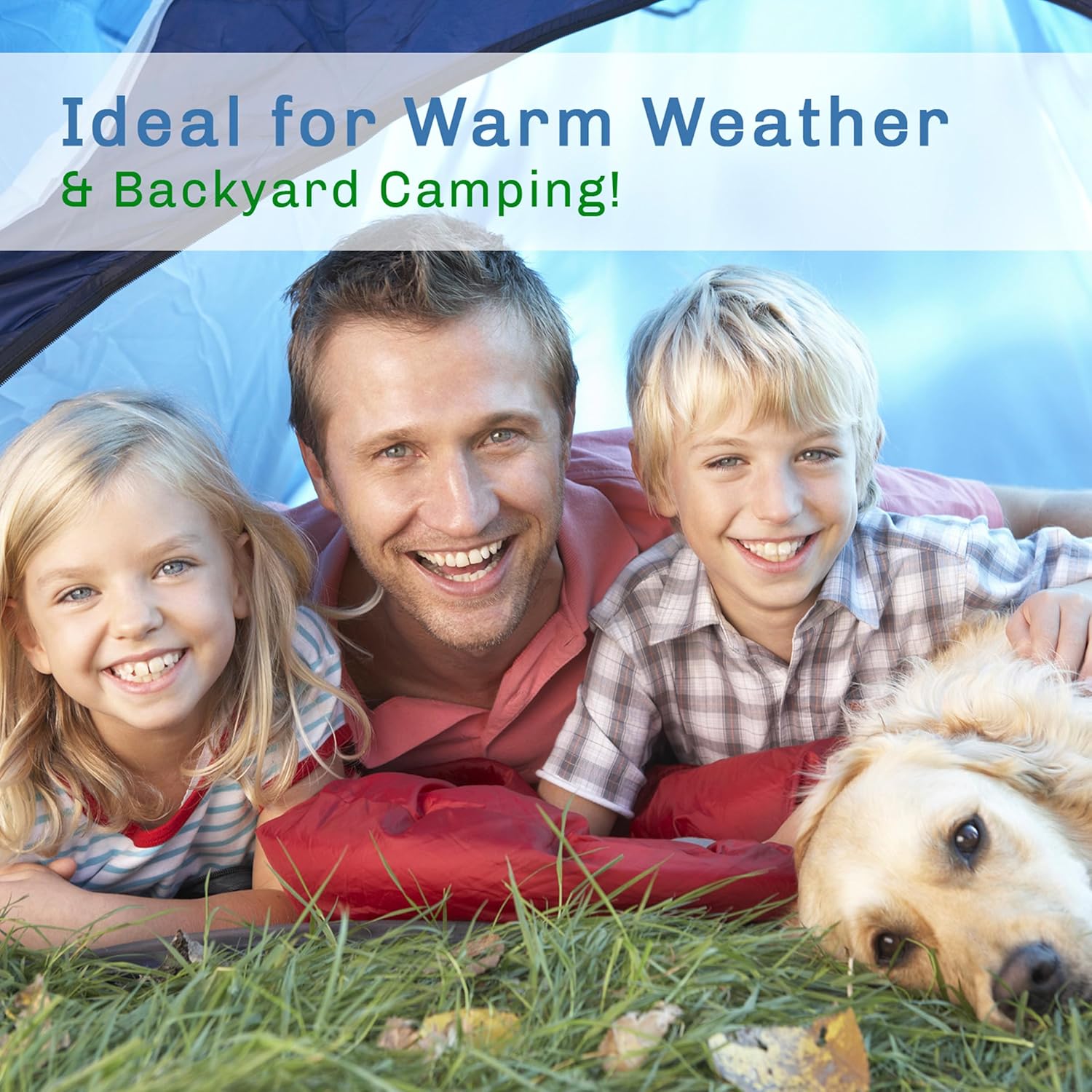ORANGLES Wakeman Outdoors 2 Person Camping Tent with Rainfly | Lightweight Pop Up Tent with Carry Bag for Hiking, Festivals & Beach - detailed closeup view - Image 3 of 4 | great for travel | Texas | Free Shipping ORANGLES