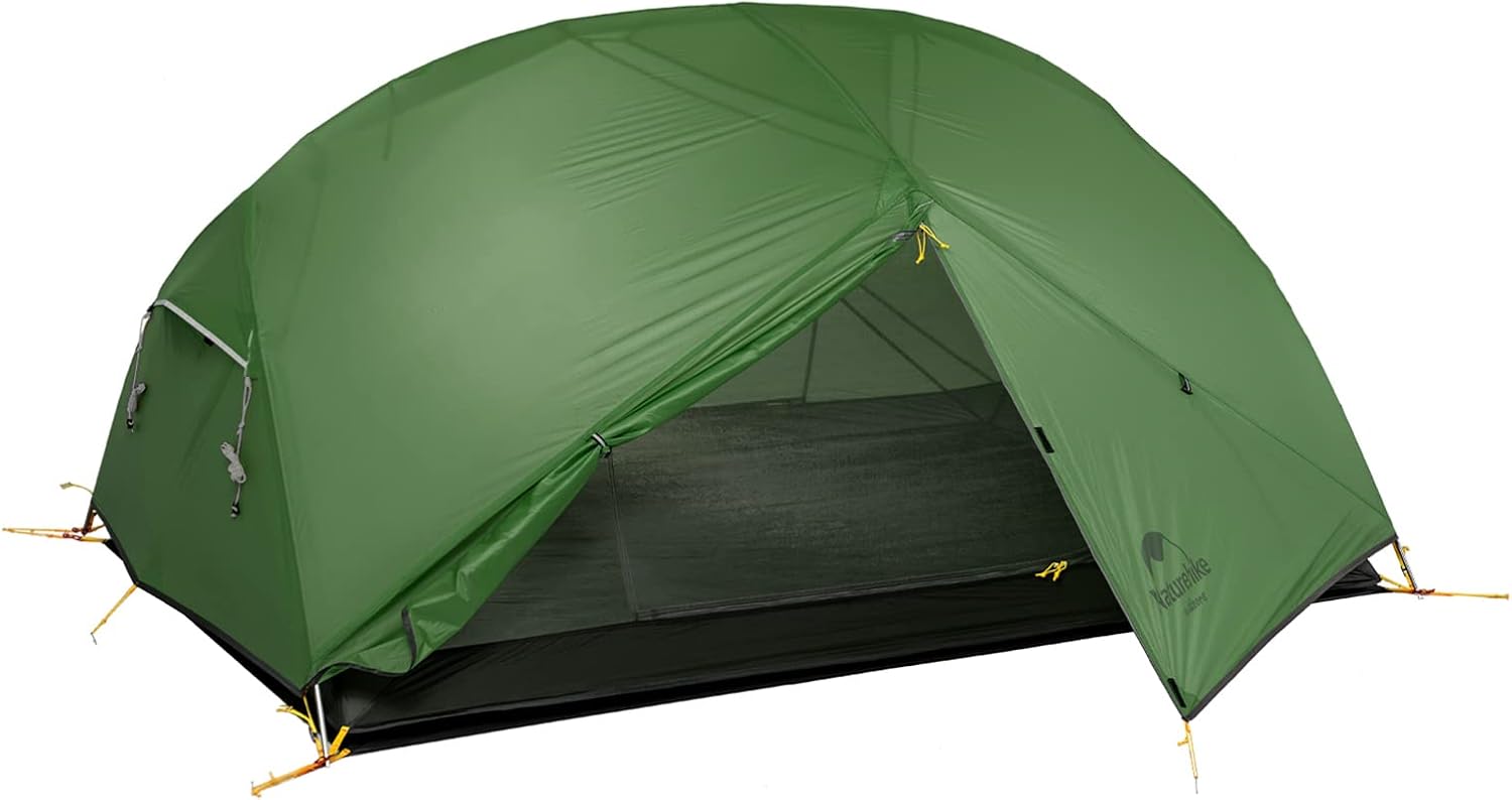 ORANGLES Naturehike Mongar 2-Person Backpacking Tent 3-Season | Lightweight Waterproof Double Layer Camping Tent with Footprint for Hiking & Outdoor - elegant presentation - Image 6 of 6 | designed for enthusiasts | Illinois | Free Shipping ORANGLES