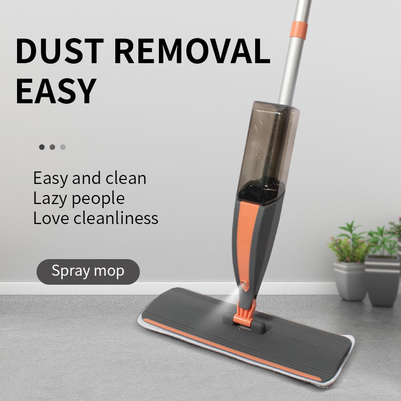 ORANGLES HOLAMOPA Spray Mop with Reusable Washable Pads | Ergonomic Floor Cleaning Mop for Daily Home Cleaning & Floor Care - detailed closeup view - Image 3 of 4 | great for travel | Texas | Free Shipping ORANGLES