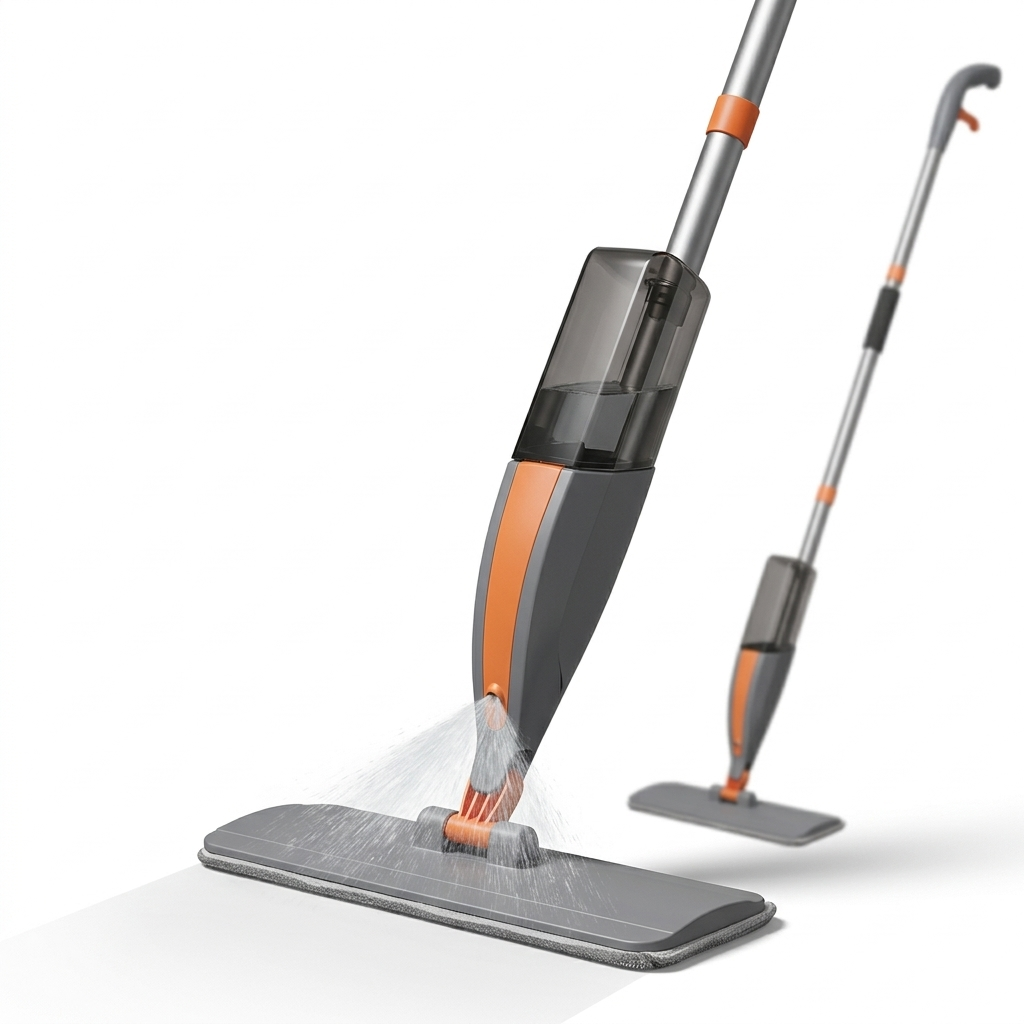 ORANGLES HOLAMOPA Household Spray Mop with Reusable Pads | Ergonomic Handle Microfiber Floor Mop for Easy Daily Cleaning  - Main Product Image - professional product shot | Buy HOLAMOPA Household Spray Mop with Reusable Pads | Ergonomic Handle Microfiber Floor Mop for Easy Daily Cleaning online USA | ORANGLES
