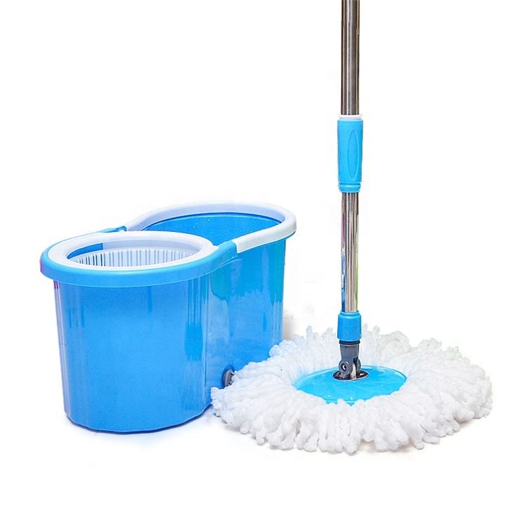 ORANGLES Magic 360 Spin Mop & Bucket Set | Stainless Steel Wringer, Big Wheels Easy Clean Cyclone Floor Mop for Home Cleaning - detailed closeup view - Image 3 of 5 | great for travel | Texas | Free Shipping ORANGLES